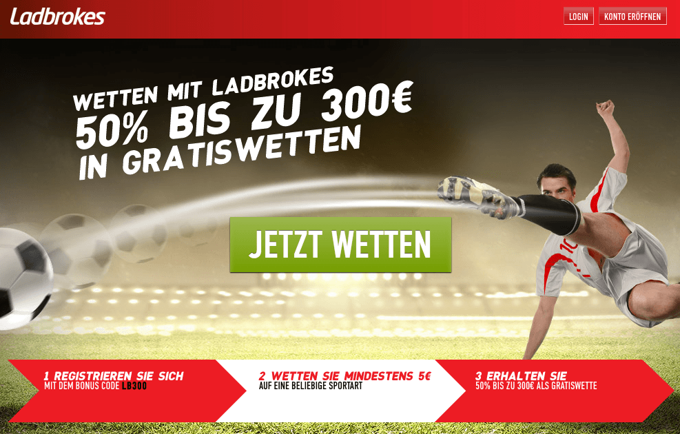 Ladbrokes Wettgutschein