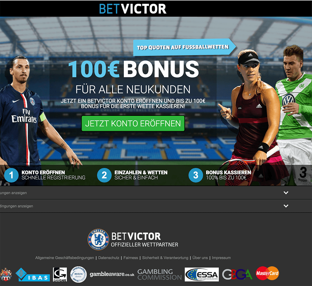 BetVictor Wettgutschein