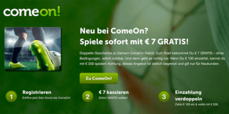 ComeOn Gutschein